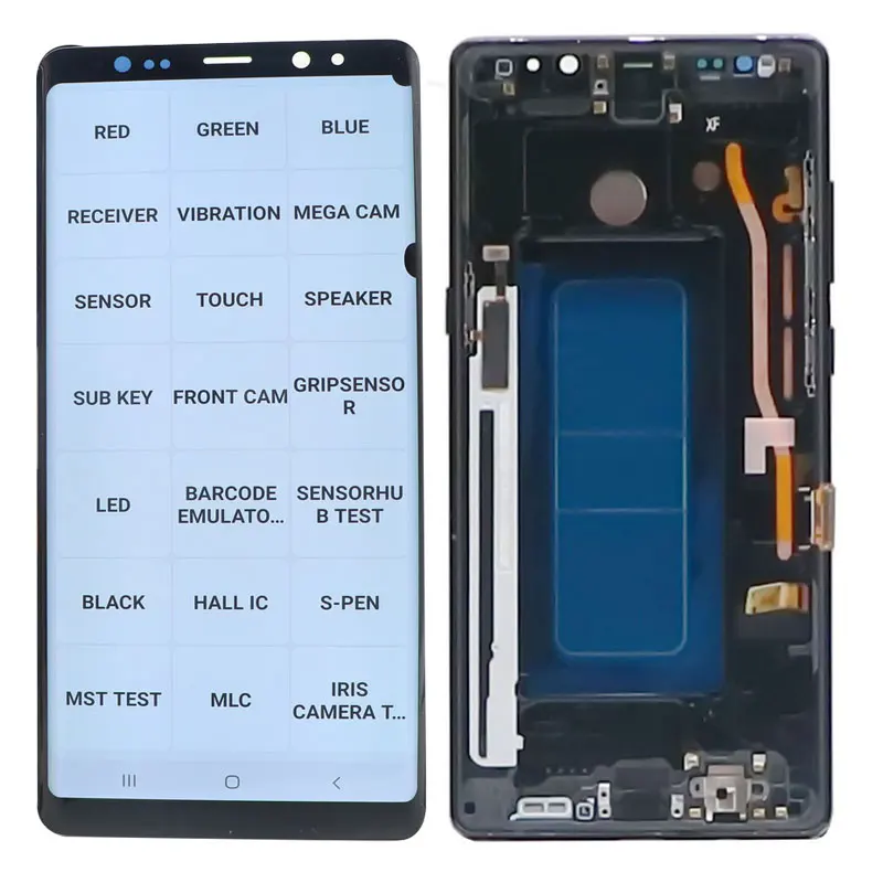 Imagem -02 - Tela de Toque Lcd Super Amoled para Samsung Galaxy Note N950a N950u N950f N950v 63 Polegadas Substituição