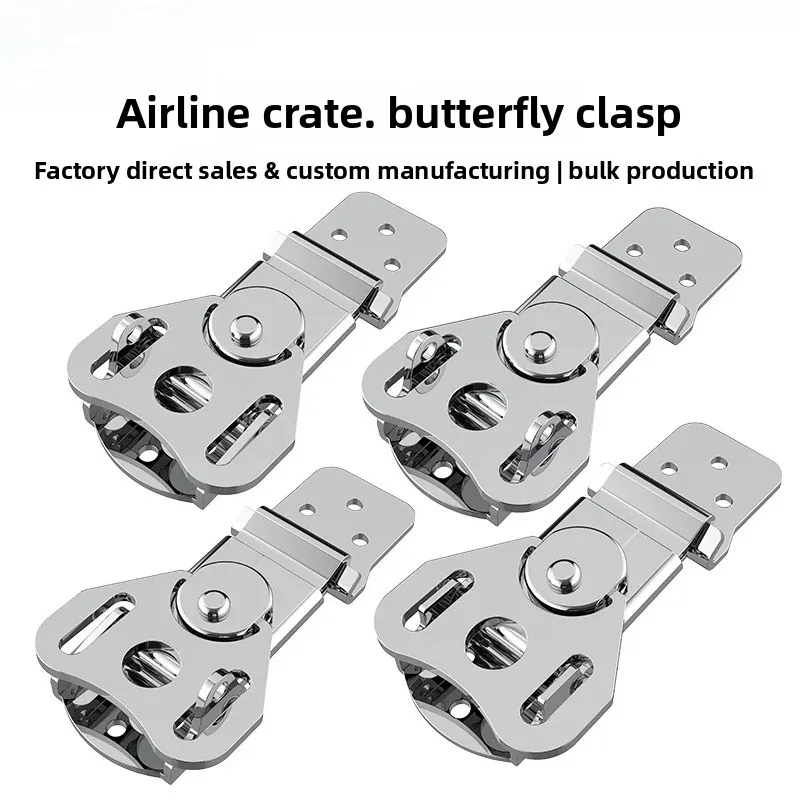 Weiyi 304 Anti-theft Rotating Pull Box Lock Hardware Accessories For Fixed Transport Aviation Container