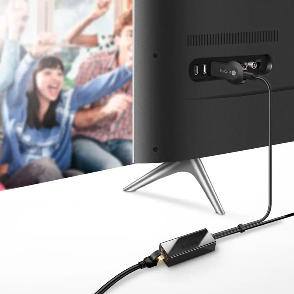 Ethernet Adapter Household Computers Safety Parts for Fire TV Google Homes Mini Chromecast Ultra 2 1 Audio