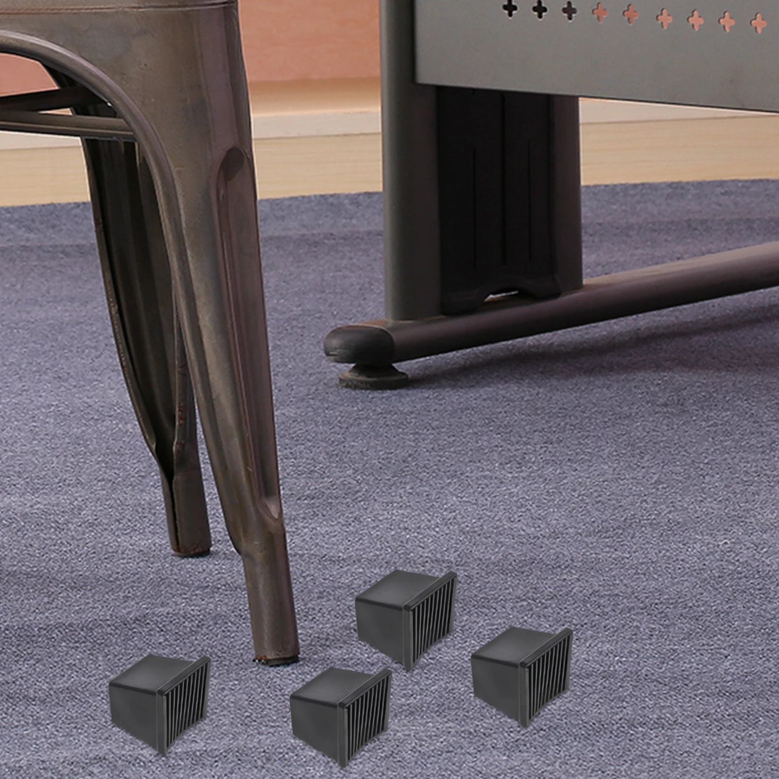

4pcs Covers Furniture Floor Protectors Durable Chair Booties For Hardwood Tile Reusable Chair Leg Caps Home Accessories Table
