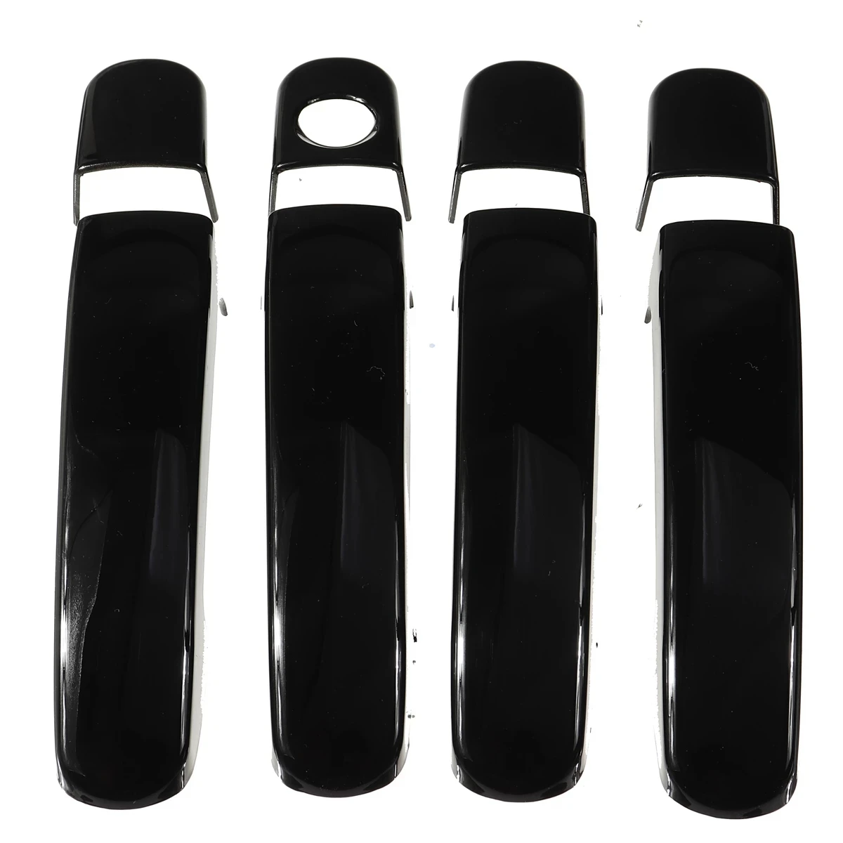 AB96-8 PCS/SET Car ABS Glossy Black 4 Door Handle Covers For Ford Focus Escape Kuga Ranger 2013 2014 2015 2016 2017 2018