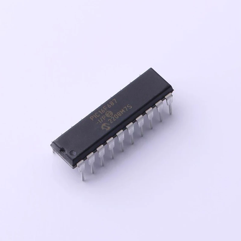 

5/PCS LOT Original stock PIC16F687-I/P DIP-20 microcontroller chip PIC16F687 direct insertion