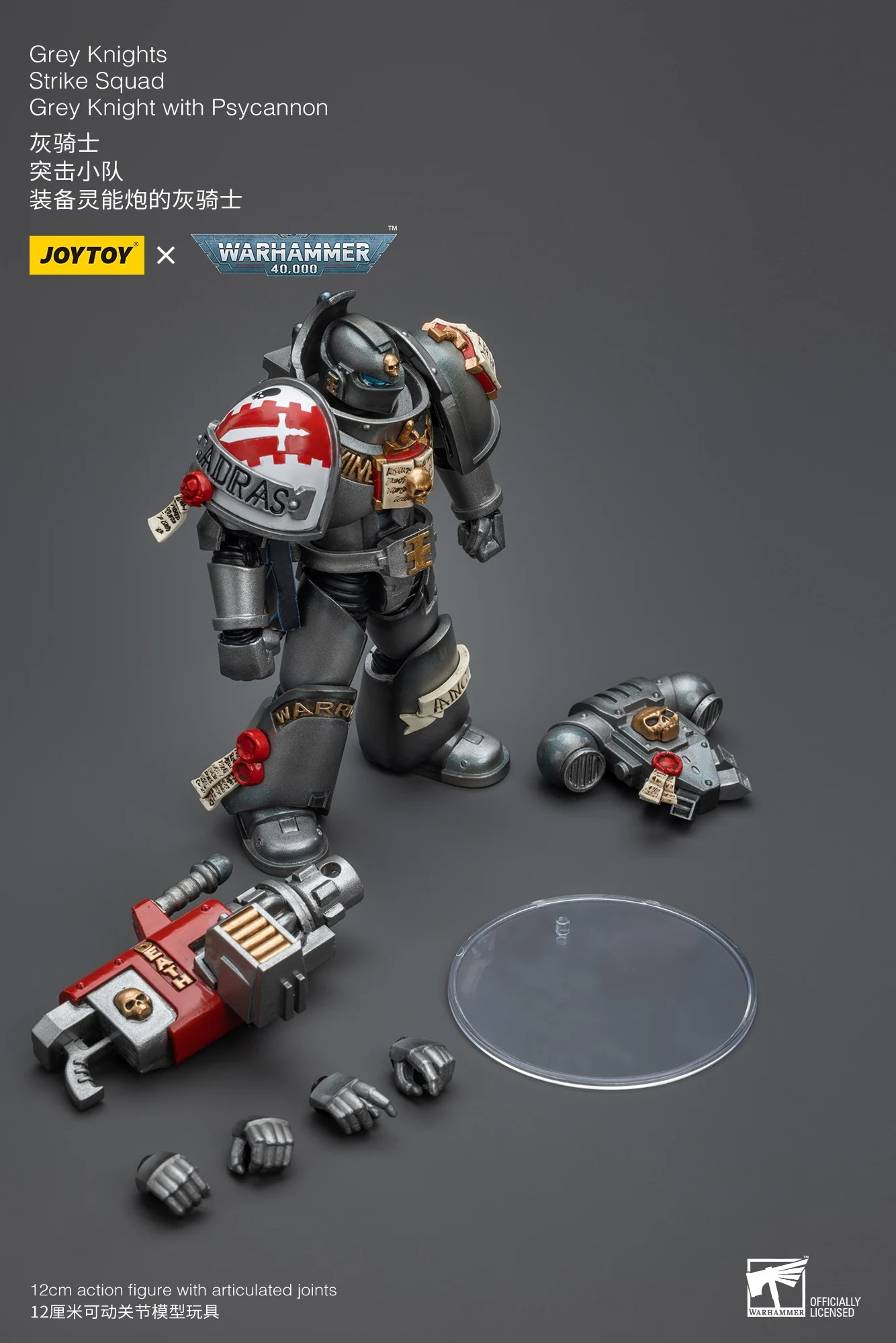 JOYTOY 1/18 Grey Knights Grand Master Voldus Kaldor Draigo Castellan Crowe Interceptor Strike Squad Terminator Actiefiguren