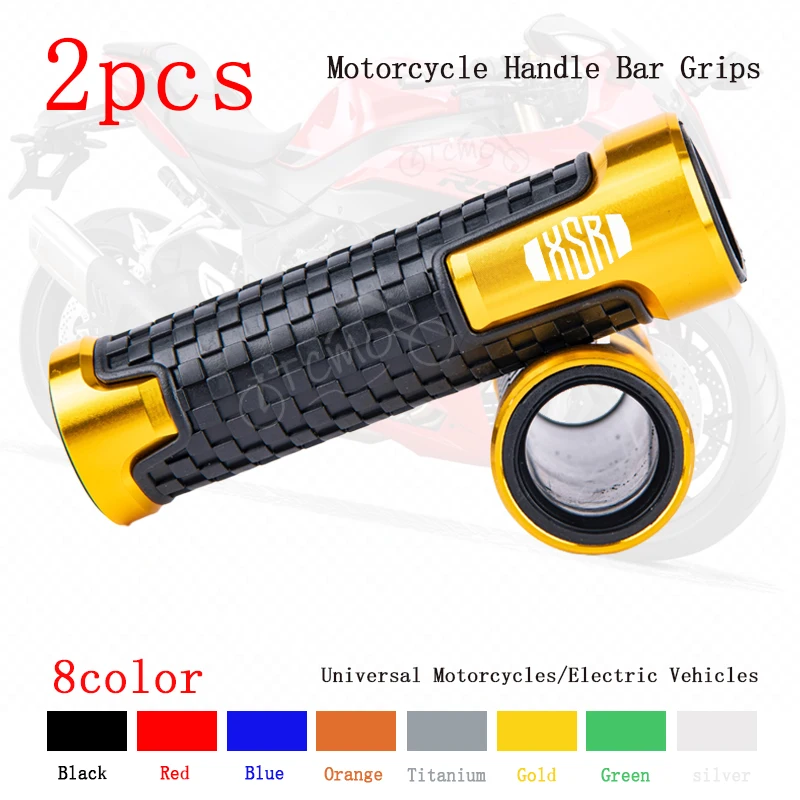 

For Yamaha XSR125 XSR700 XSR900 XSR 125 700 900 Accessories Motorcycle 7/8"22mm Anti-Slip Handle Bar Handlebar Hand Grips