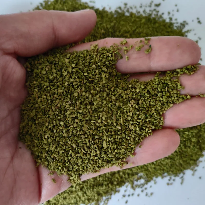 Symulacja Ziarna Trawy Granulat Drzewa Proszek DIY Rękodzieło Materiały Drzewa / Piaskownica Trawnik Scena Układ Model Diorama Akcesoria 50g