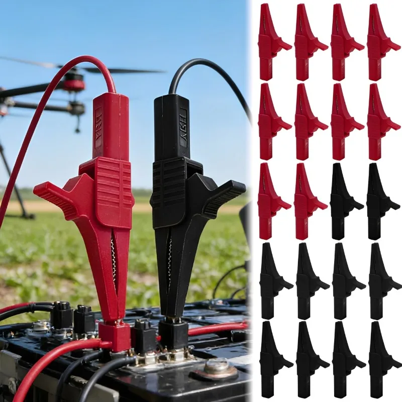 

Ocean Dolphin 4mm USB Alligator Clip for Oscilloscopes Auto Tools Full-Cover Alligator Clip Multifunctional Instrument Accessory