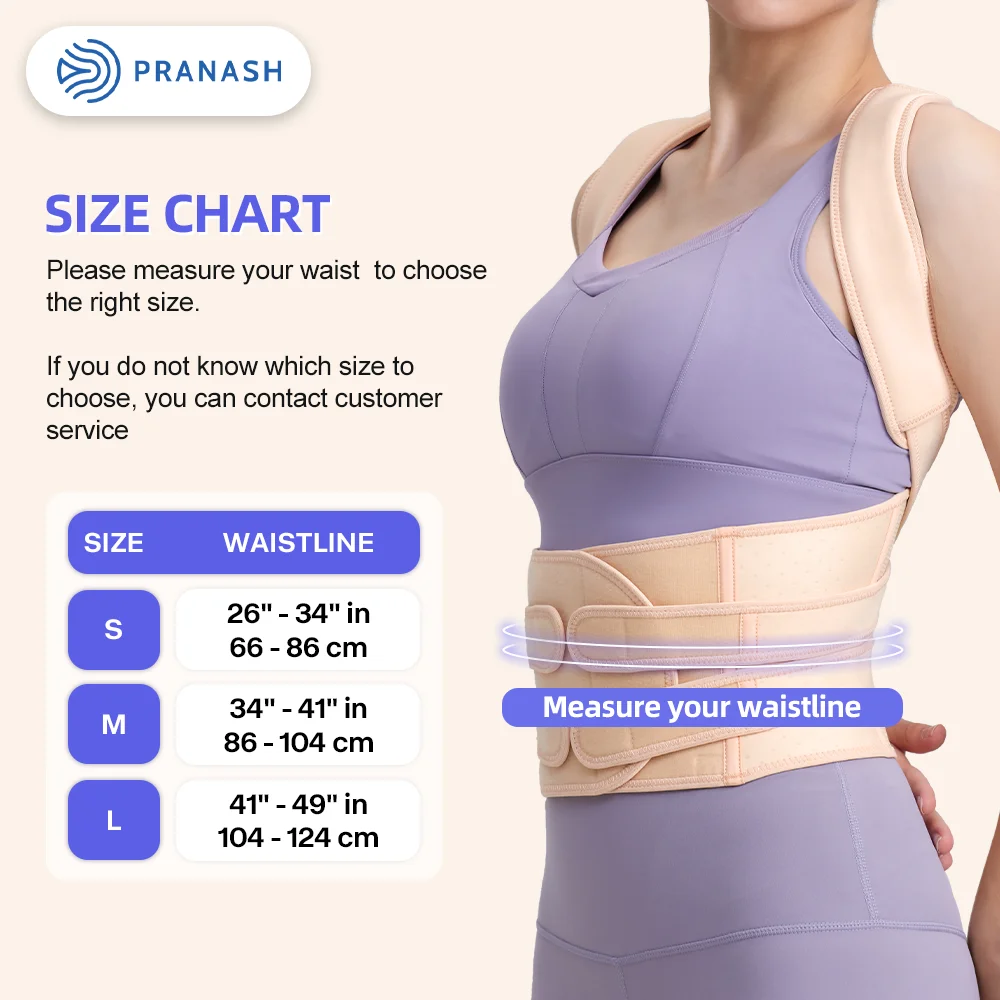 Back Posture Corrector for Women, Brace Corset, Back Posture Corrector Belt, Vest for Column Posture Correction