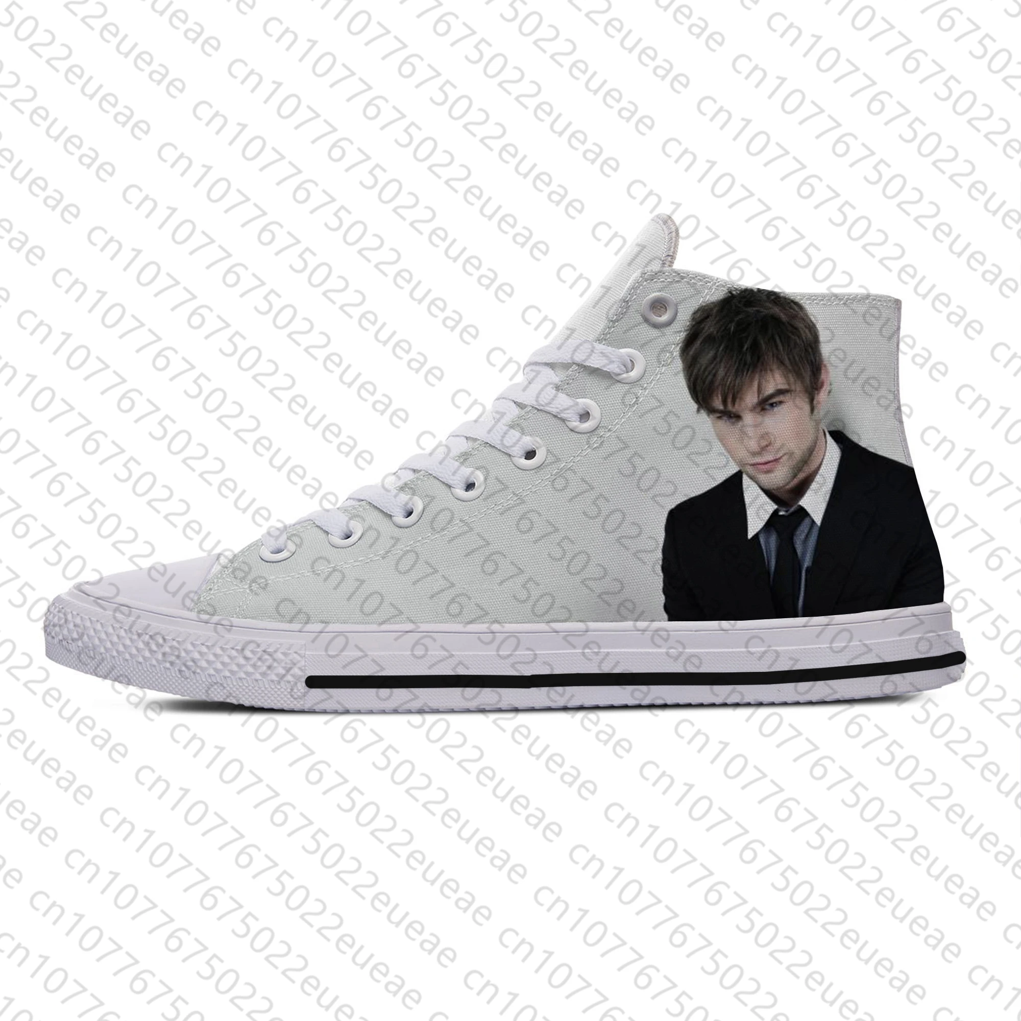 Hot Cool Fashion Funny New Summer High Quality Sneakers Handiness Casual Shoes Men Women Chace Crawford High Top Board Shoes