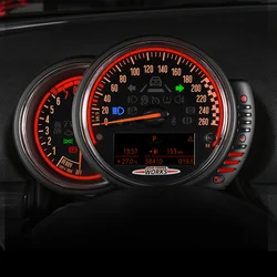 Car Interior Speedometer Tachometer Dial Decorative Stickers For Mini Cooper F54 F55 F56 F57 F60 Modification Accessories