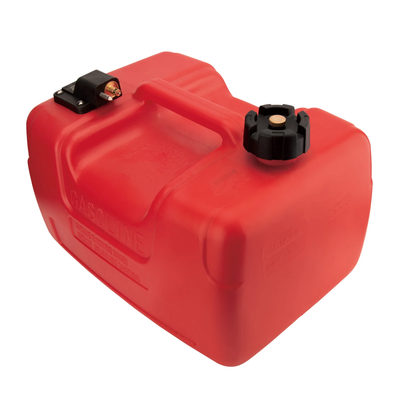 

Портативный морской подвесной топливный бак объемом 12 л / 3,2 галлона — прочный бензобак для лодки с разъемом топливопровода