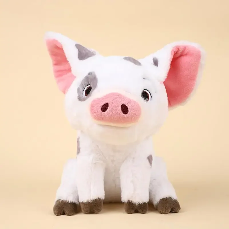 22cm Disney Moana Pet Pig Plush Toys Dolls Soft Cartoon Peripheral Plush Dolls Children Collection Birthday Christmas Gifts