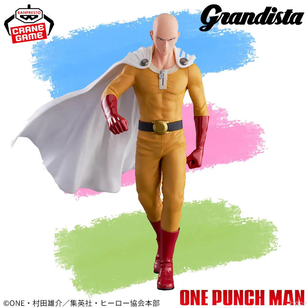 

В наличии подлинная фигурка BANPRESTO Grandista One Punch Man Сайтама аниме модель игрушки