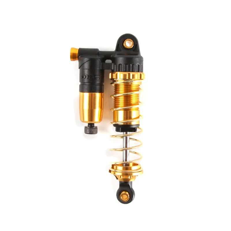 CGRC Metal Oil-adjustable Golden Colour Shock Absorbers 80mm for 1/10 RC Crawler Car AXIAL SCX10 I II III 90046 90047 Diy Parts