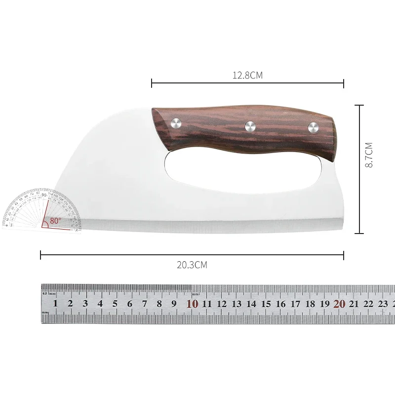 NEW Effort Saving Kitchen Knife Meat Cleaver Knife Household Vegetable Fruit Knife Stainless Steel Forged Knife for Kitchen - view 5