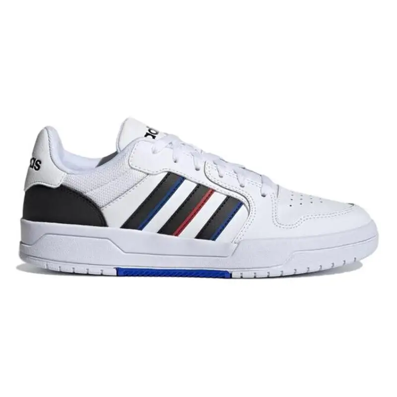 adidas neo Entrap Skateboarding Shoes Men Low-top White/Black/Red Sneakers shoes FY6075