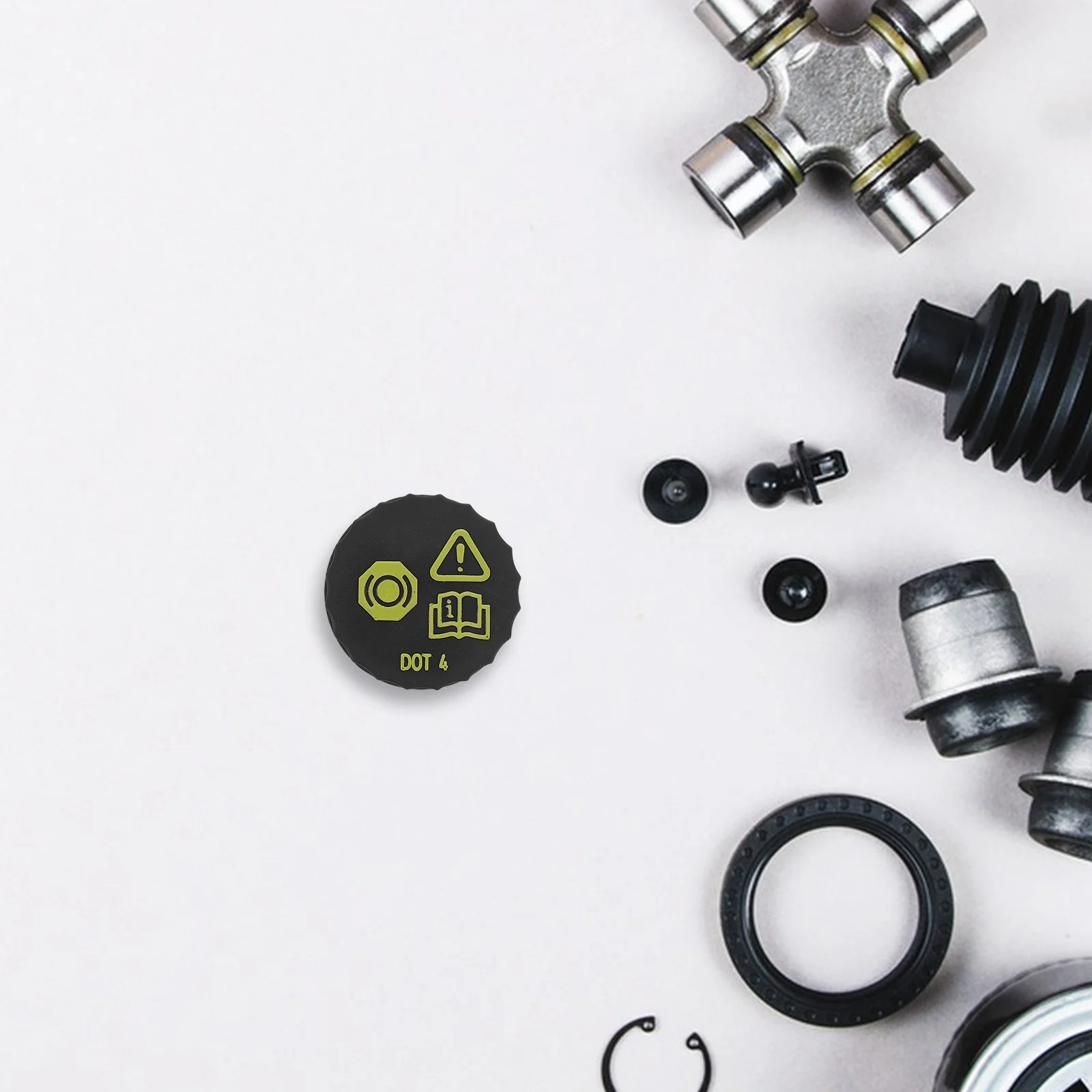 

Universal Brake Oil Tank Cap Durable Easy Install Prevents Leaks Car Scooter Motorcycle Accessory Cap Oil Filler