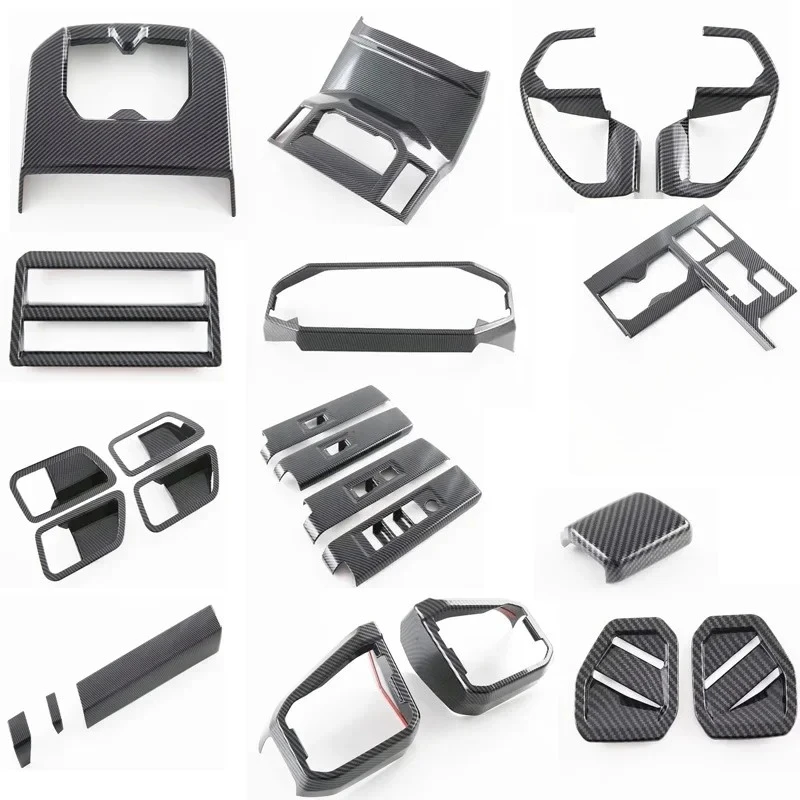 

Панель переключения передач для Toyota Tundra Sequoia 2022 2023, из углеродного волокна, внутренние аксессуары