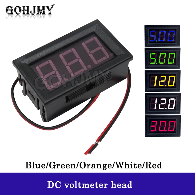 Two wire DC voltmeter 0.56 