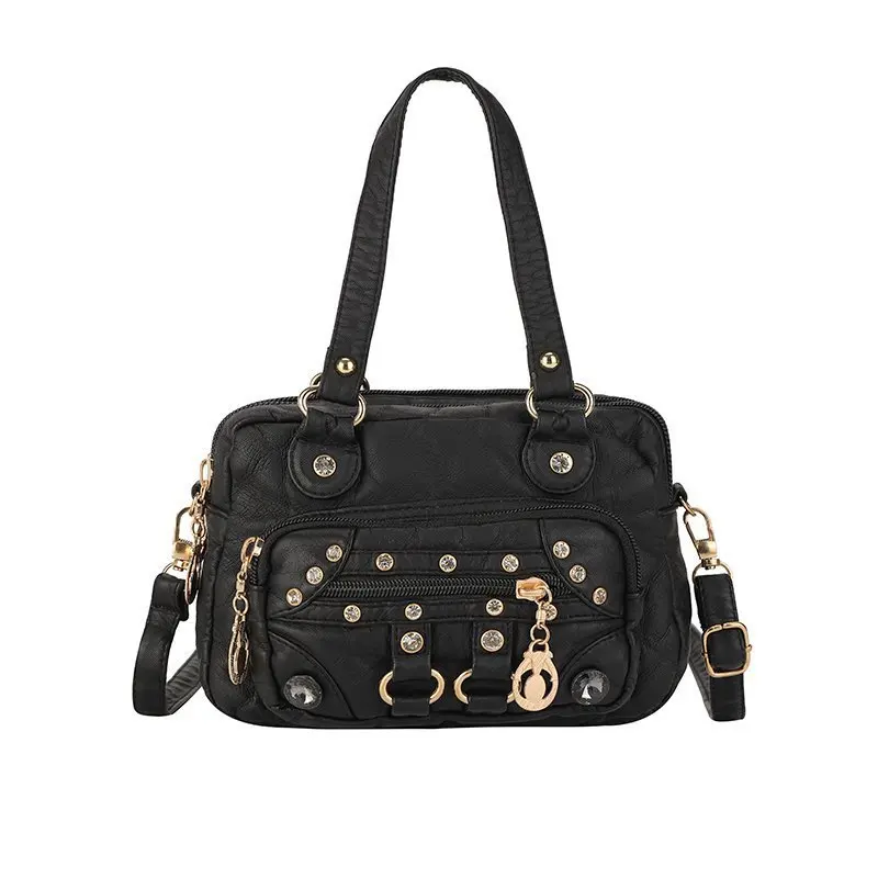 العصرية حقيبة كروسبودي للنساء حقائب كتف محفظة وحقائب اليد الرجعية الفاخرة حقيبة أنيقة حقيبة الإناث Bolsos De Mujer SUмка 가방 #6