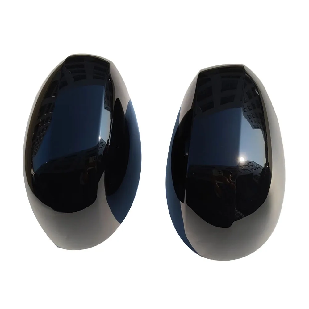 

Car Mirror Cover Replacement Outside Mirror Cover Chips Protection Easy Installation High-quality Material Glossy Black