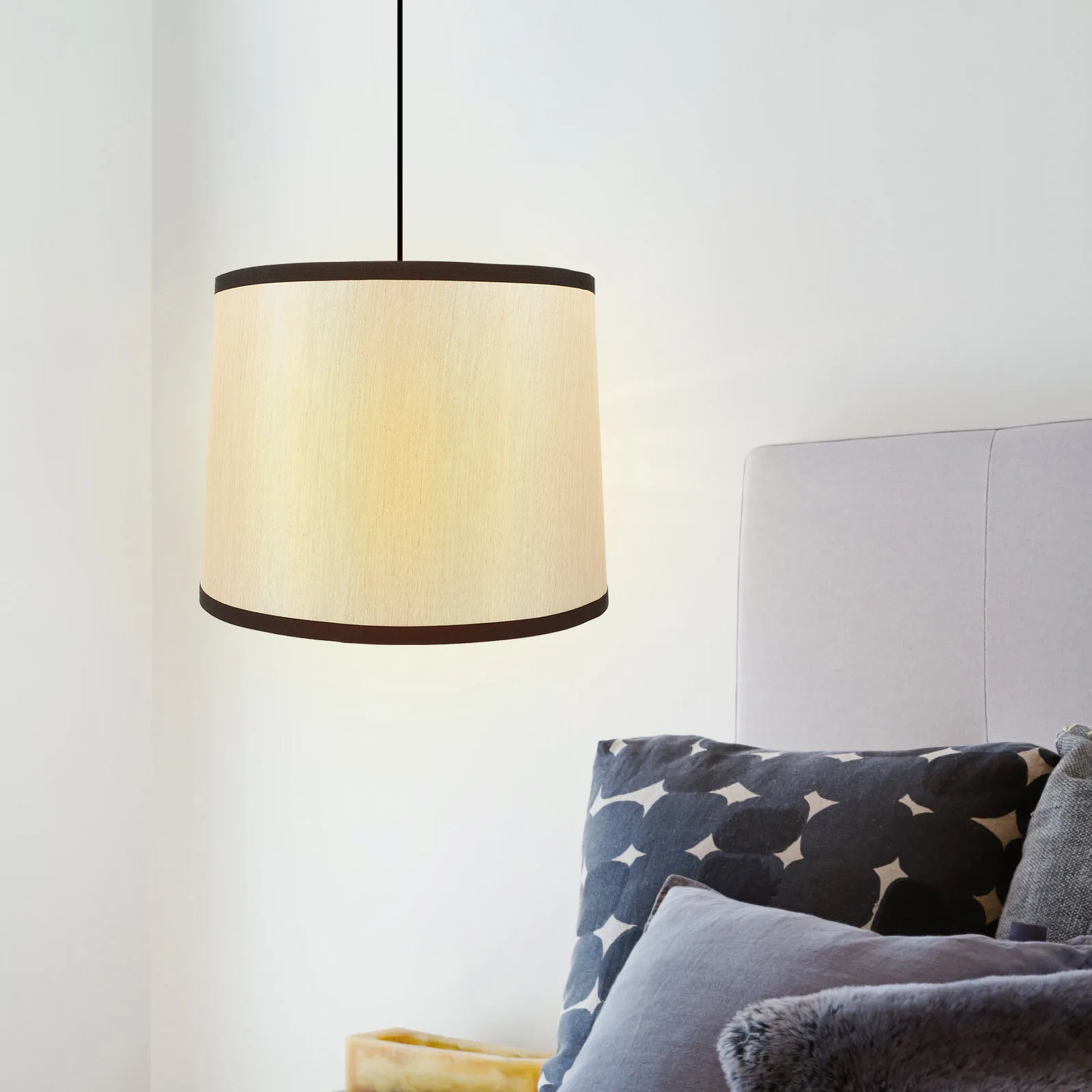 

Decorative Round Cloth Lampshade for Table Lamp Floor Light Suitable for Home Hotel Bar Study Library Bedroom Cloth Lamp Shade