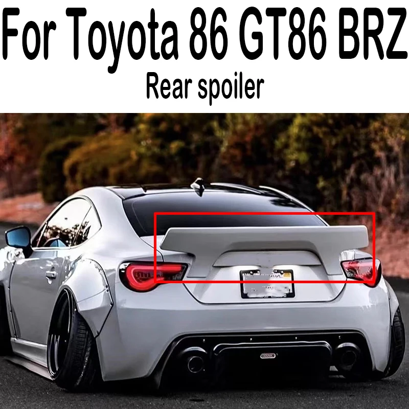 

Car-styling Carbon fiber Style GT 86 BRZ Rear Trunk wing spoiler For Subaru BRZ Toyota 86 GT86
