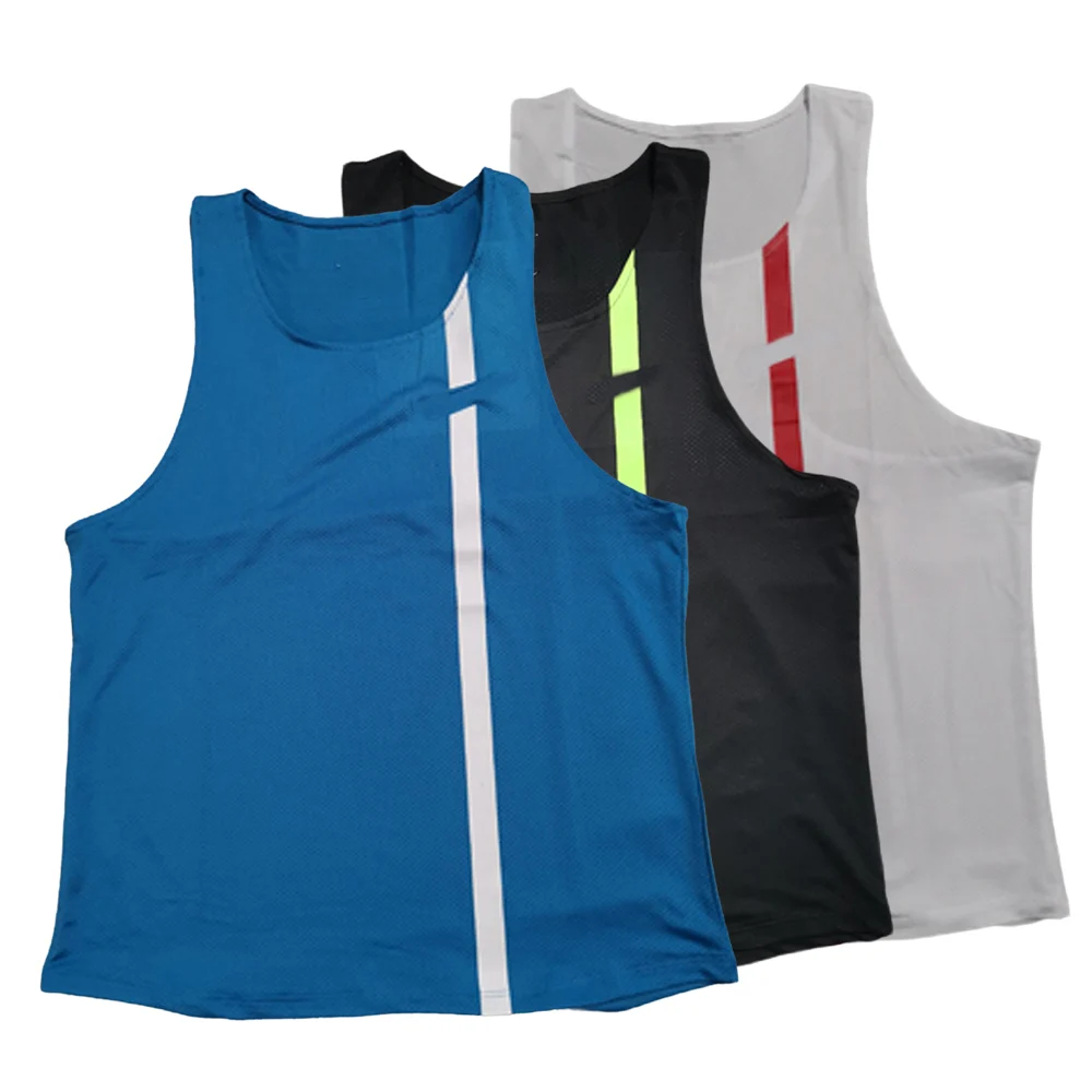 

Athletics Tank Top Runnning Speed Fitness Shirt Mens Clothing Guys Run Sleeveless Vest Athlete Track Field Singlet