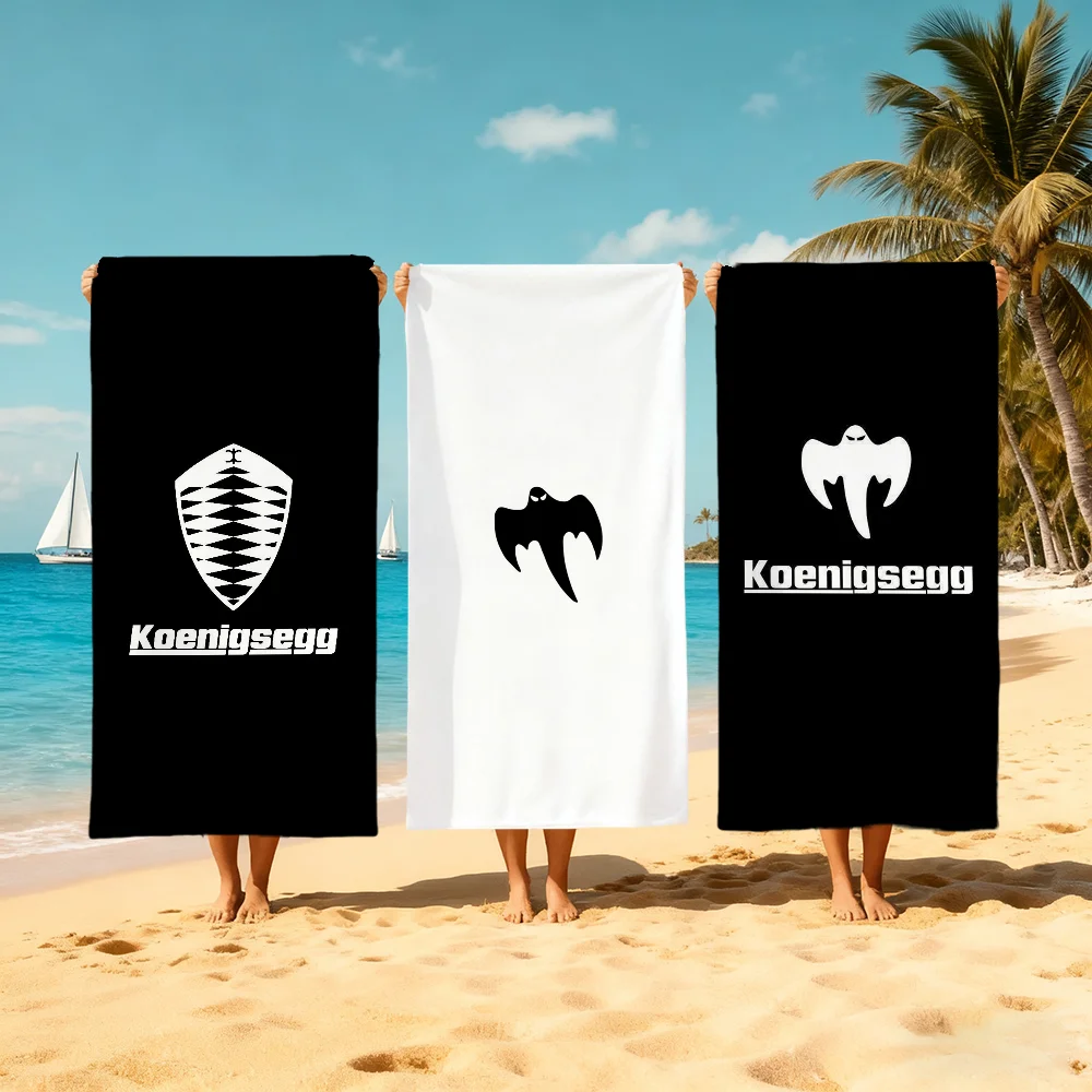 

Luxury Car K-koenigsegg-g Towel Beach Quick Dry Soft Pool Towels Gift for Travel Gym Shower Camping sports