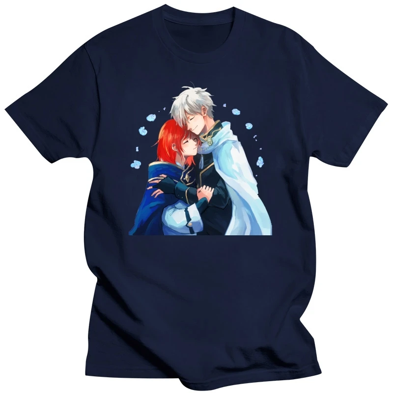 Akagami no Shirayukihime AnimePrinting t shirtShort Sleeve T-Shirtslim fitfashion shirtslim fit shirt