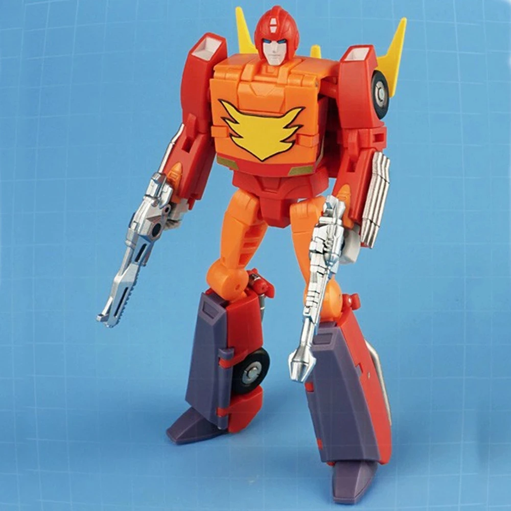 MFT   MS21 MS-21 G1 Hot Rod Rodimus Prime Flame Walker Mini Pocket Warrior KO Action Figure Robot Toys