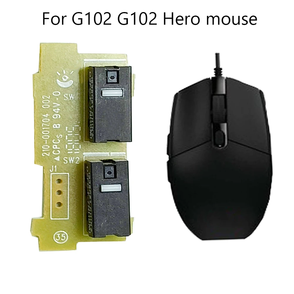 

Mouse Side Key Button Board Replacement for Logitech G102 G102 Hero Gaming Mouse Repair Parts
