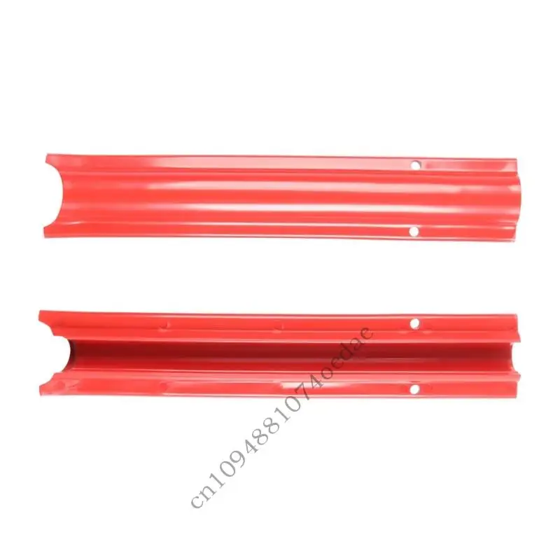 

0XXC Упаковка из 2 розовых зажимов для прицепа из ПВХ для морских систем строгой эксплуатации, устойчивых к окислению, защита от