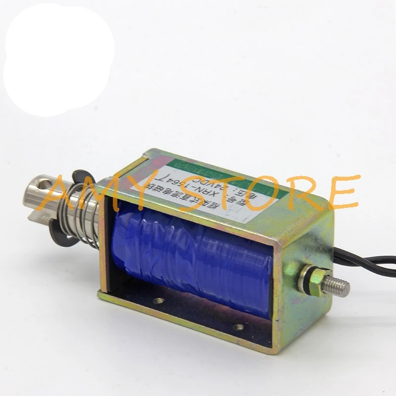 DC 24V 1.5A 12V 3A 36W 10mm Initial Force 10N Holding Force 60N Push Pull Linear Actuator Electromagnet Solenoid XRN-1564T