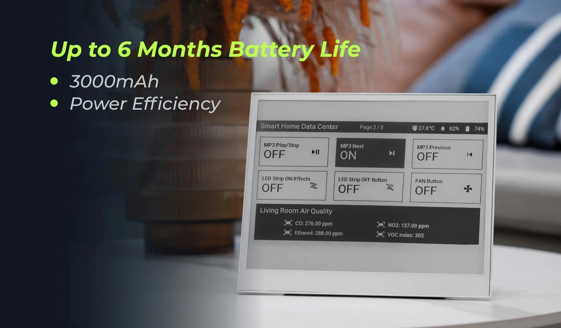 reTerminal E1003 10.3 inç Doku - Smart Home Dashboard incelemesi ve fiyatı