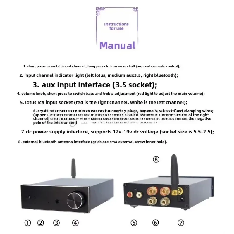 NEW A1 Dual MA12070 Digital Amplifier New Generation 160W Audio D-Class Infineon Super TPA3116