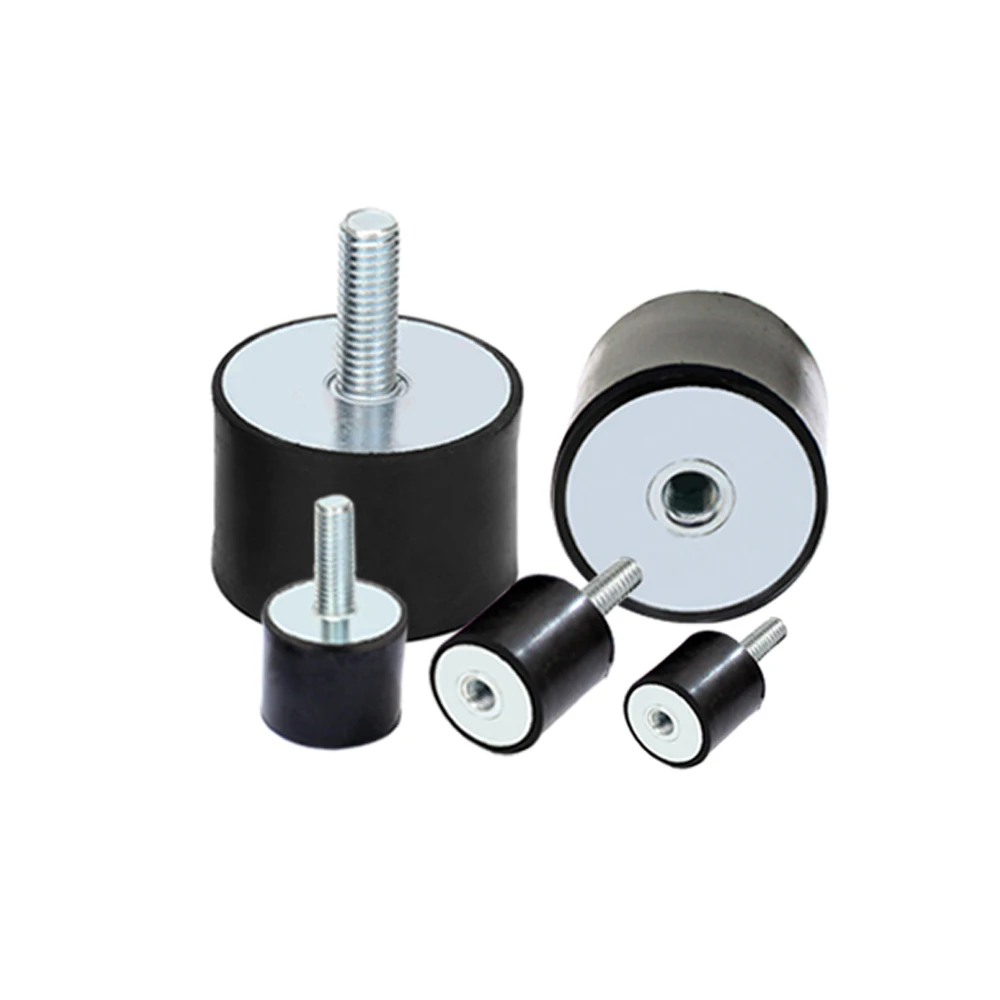 1PCS M3 M4 M5 M6 Rubber Shock Mounts Dia 8/10/13/15/20/25mm Anti Vibration Bobbin Isolator Damper Type VD