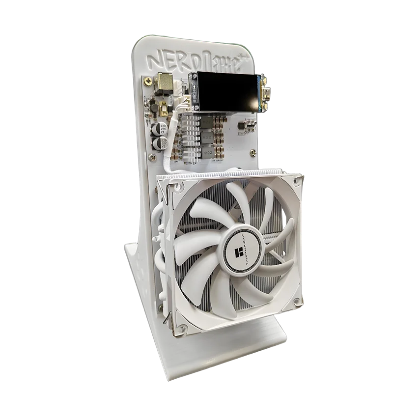

NerdQaxe++ 4.8TH/s Solo Bitcoin Miner with BM1370 Chip EU/US/UK/AU Plug Included for Cryptocurrency Mining