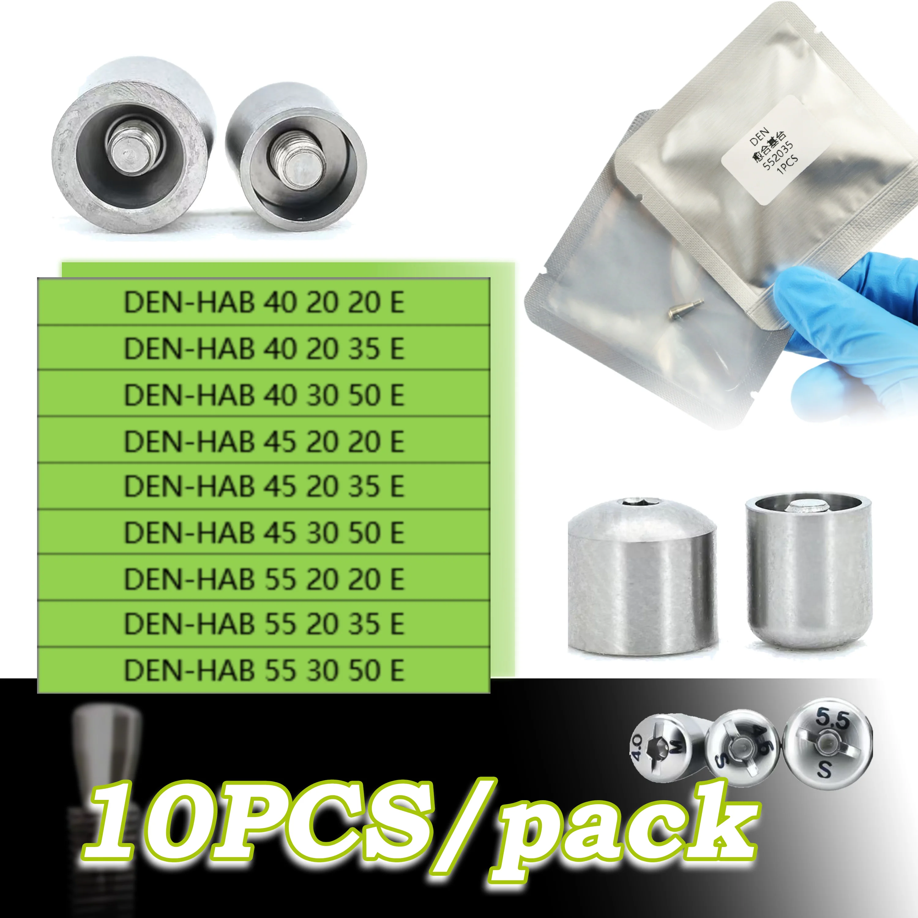 

Dental Healing Abutment & Cover Screw & Cap For Dentium Healing Abutment Dental Implant Accessories