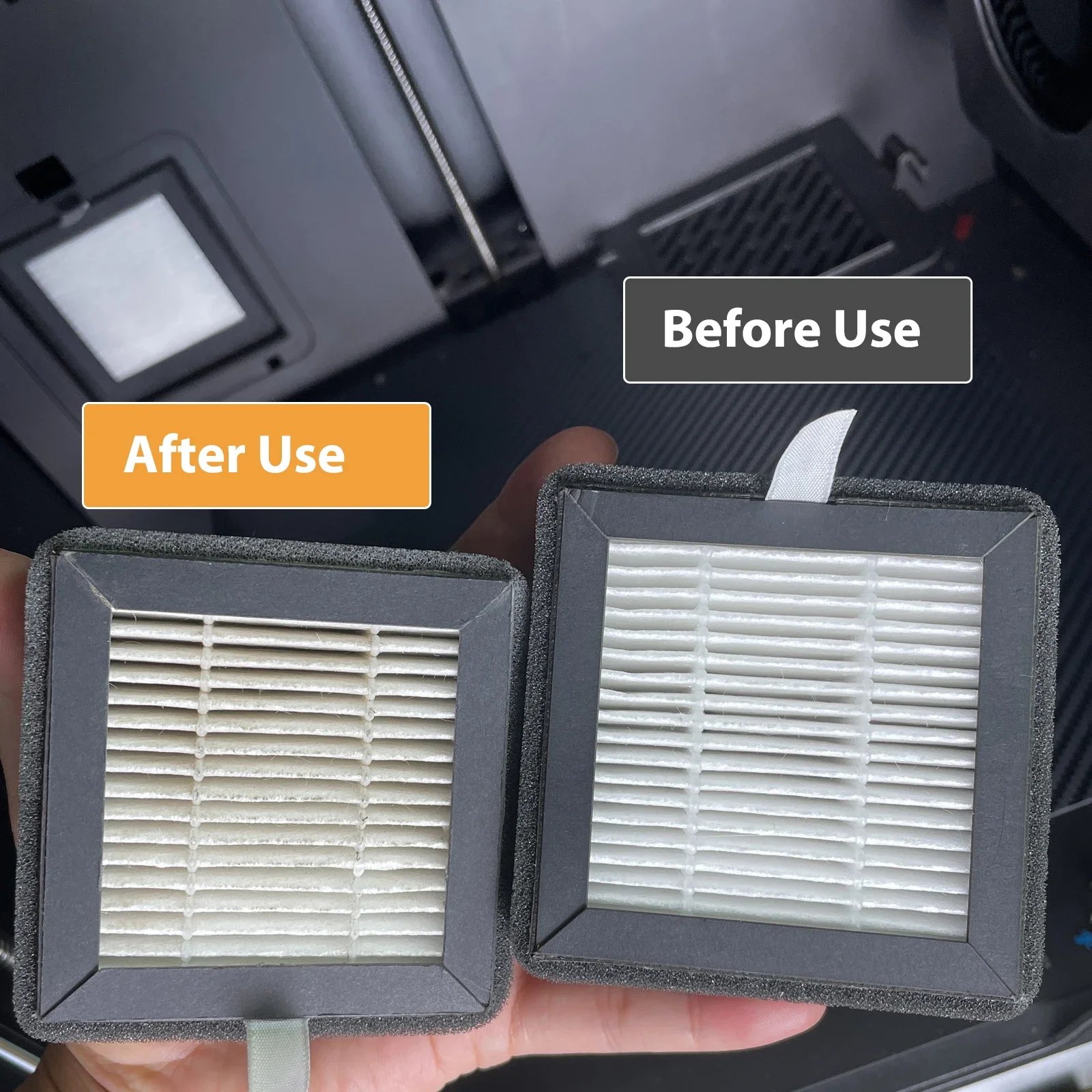 100% فلتر HEPA لـ Anycubic Kobra S1 فلتر الهواء فلتر HEPA الغازات السامة ترقية قطع الغيار طابعة ثلاثية الأبعاد كوبرا s1 ملحق #5