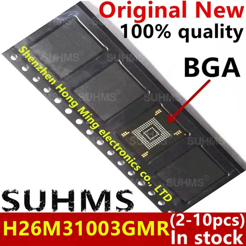 (2-10piece)100% New H26M31003GMR BGA Chipset