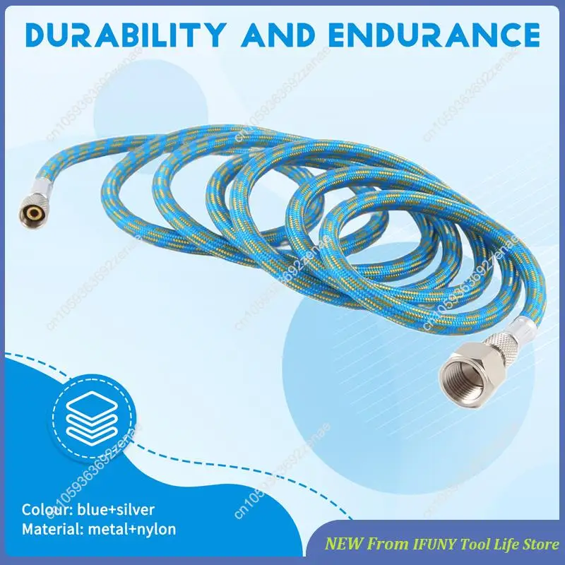 

Airbrush Adapter Set, Quick Release Airbrush Adapter Kit, Nylon Braided Air Hose, For Air Compressor And Airbrush Hose New