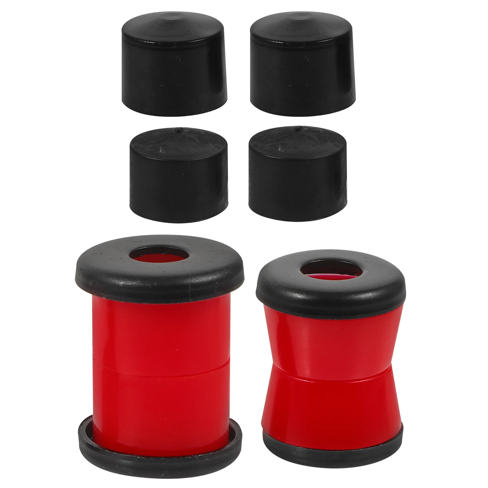 

s Skateboard Shock Pad Red Color Bridge Pads Shockproof Mat Truck Pivot Cups Fish Plate Skateboard Truck Bushing Replacement
