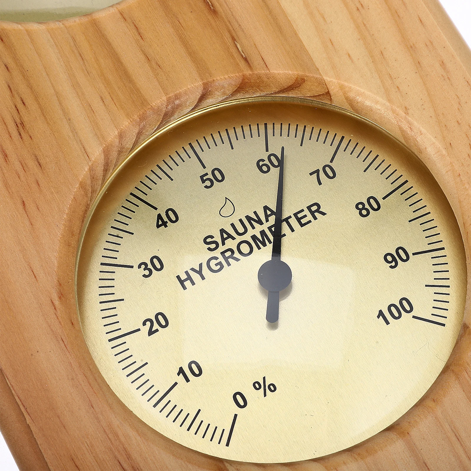 

Wall Thermometer for Indoor Outdoor Sauna Hygrometer Temperature Gauge Humidity Meter Room Measuring Tool with Clear Scale