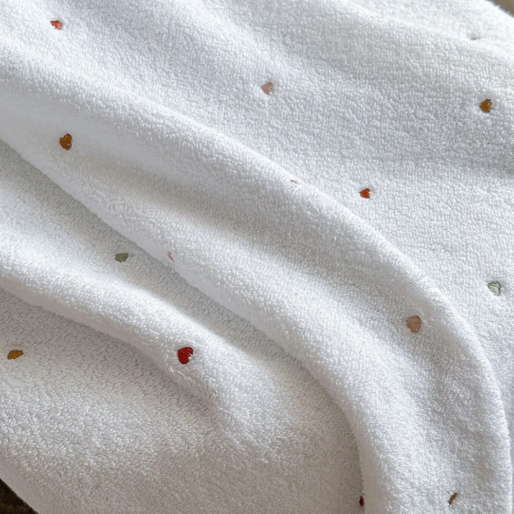 Luxury Cotton Bath Towel Embroidery Star Soft Thickened Absorbent Quick Dry Large Size Bathroom Home Hotel Shower Bathrobe