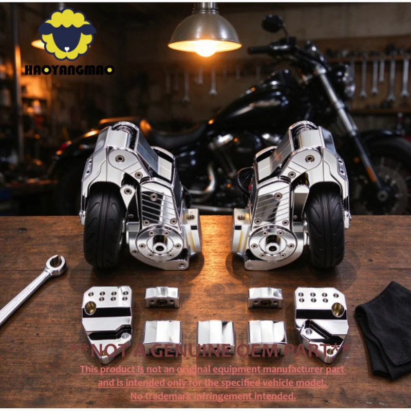 HYMoto Motorcycle Stabilizer Accessories Flex Gear Anti-Fall Landing Auxiliary Wheels Fit GL1800