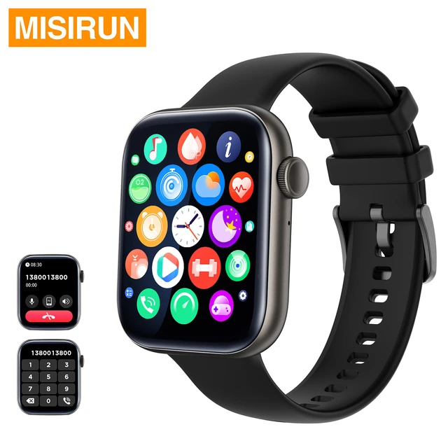 Smart Watch with call dials Make Answer Call Activity Fitness Tracker with 1.8 HD Display Heart Rate Monitor 120 Sport Modes AliExpress