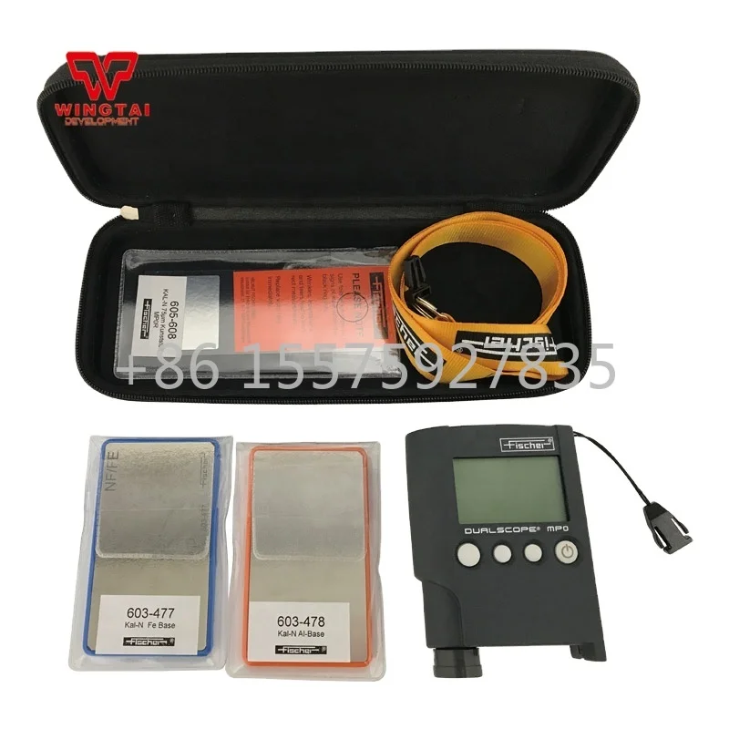 Original Germany Fischer DUALSCOPE MPO Fe/NFe Coating Thickness Measure 0-2000um,0.00um