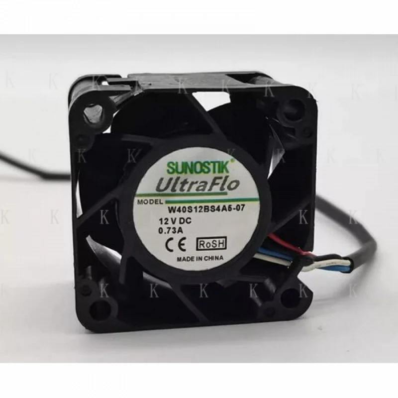 

C ДЛЯ Nidec UltraFlo W40S12BS4A5-07 Кулер Охлаждающий вентилятор 12 В 0,73 А 4 контакта 40*40*28 мм