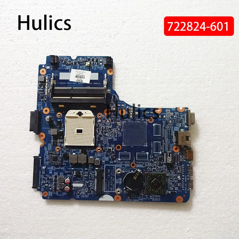 

Hulics Used Laptop Motherboard For HP Probook 445 G1 455 Mainboard 722824-001 722824-601 12240-1 48.4ZC04.011 Main Board