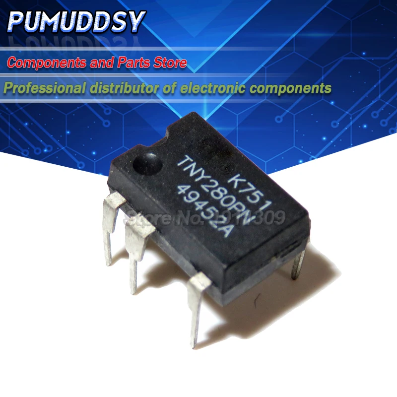 10PCS TNY280PN TNY280 280PN 280 DIP7 new and IC